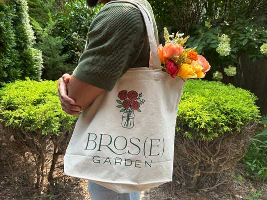 Bros(e) Garden Flower Tote