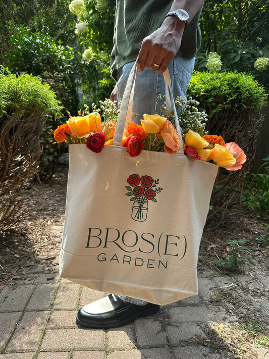 Bros(e) Garden Flower Tote